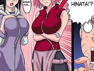 Naruto Manga porn respecting Tsunade, Sakura & Hinata